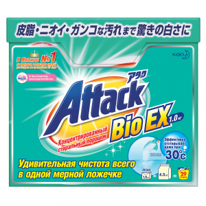Стиральный порошок Attack Bio EX 1 кг