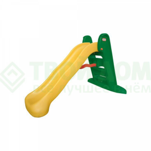 Складная горка, зелено-желтая Little Tikes 4263