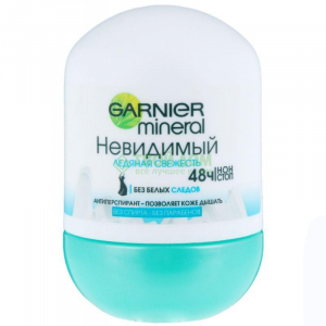 Роликовый дезодорант "Против влажности" невидимый Garnier