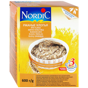 Хлопья Nordic ржаные