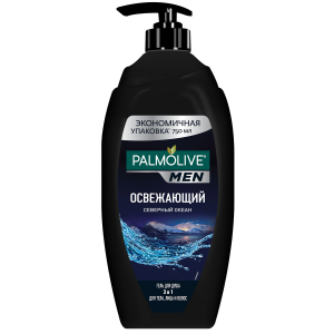 Гель для душа Palmolive Men 3в1 Северный Океан освежающий 750 мл