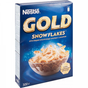 Хлопья кукурузные Nestle Gold Snow Flakes