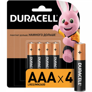Батарейка Duracell Turbo MAX LR03-4BL AAA (. уп)