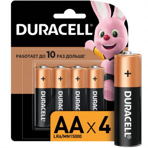 Батарейки Duracell LR6-4BL Turbo Max AA