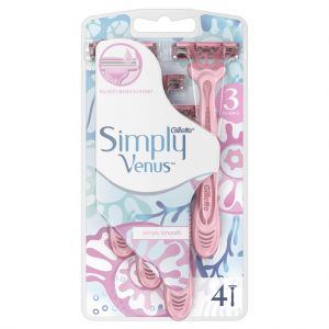 Одноразовый станок для бритья Gillette Simply Venus 3