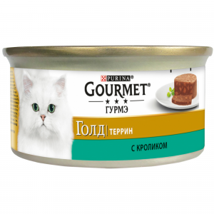 Корм для кошек GOURMET Gold Террин Кролик