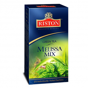 Чай Riston зеленый Мелисса Микс в пакетиках