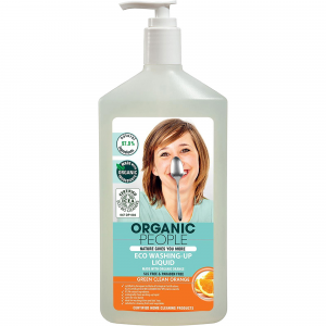 Гель для мытья посуды Organic People Green clean orange 500 мл