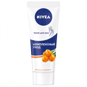 Крем для рук Nivea "Комплексный уход (облепиха)"