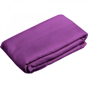 Вафельное полотенце-простынь банное, цветное, однотонное "Банные штучки" 18 80х150 см