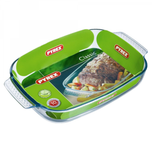 Форма для запекания Pyrex Optimum прямоугольная, 31х20 см, жаропрочное стекло, 407B000