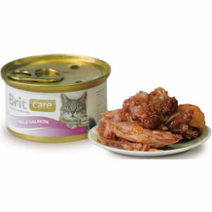 Корм для кошек BRIT Care Тунец с лососем