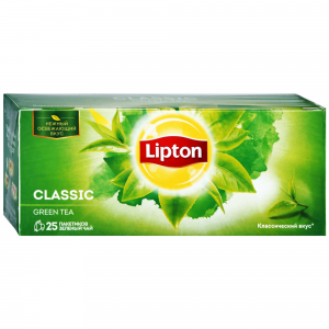 Чай зеленый Lipton Green Classic в пакетиках