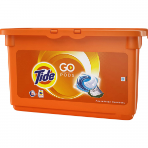 Капсулы для стирки Tide 3 в 1 Pods Альпийская свежесть 30 шт