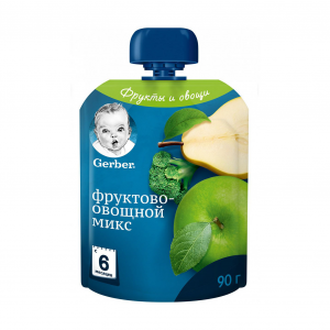 Gerber Фруктово-овощной микс