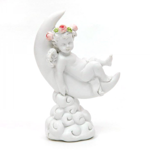 Фигурка декоративная "Ангел на луне" Феникс-Презент