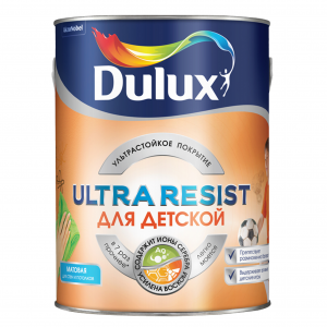 Краска Dulux Ultra Resist для детской матовая BW