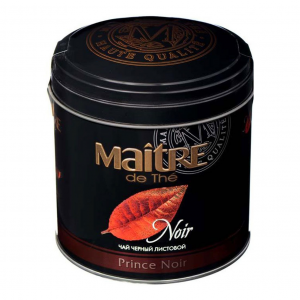 Чай черный Maitre de The Prince Noir листовой 150 г