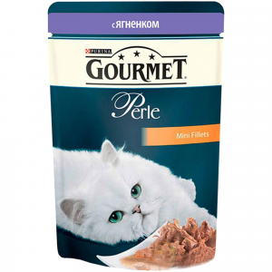Корм для кошек GOURMET Perle ягнёнок
