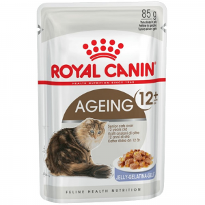 Корм для кошек ROYAL CANIN Ageing12 старше 12 лет мелкие кусочки в желе