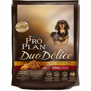 Корм для собак PRO PLAN Duo Delice Adult мелких и карликовых пород курица рис