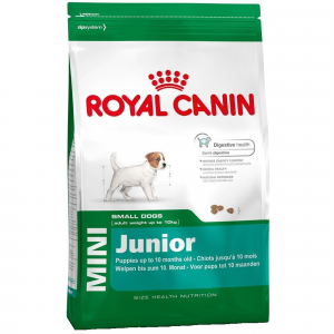Корм для щенков Royal Canin JUNIOR мелких пород с 2 до 10 месяцев