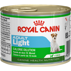 Корм для собак Royal Canin Adult Light с 10 месяцев до 8 лет предрасположенных к полноте