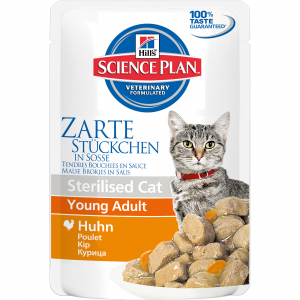 Корм для кошек Hill's Young Adult Sterilised Cat Chicken стерилизованных с курицей