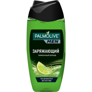 Гель для душа Palmolive men 2 в 1 Лимонный взрыв