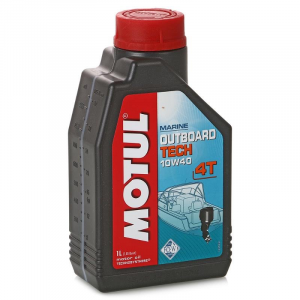 Масло моторное Motul Outboard Tech 2T, полусинтетическое