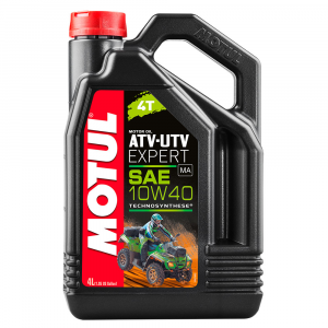 Масло моторное Motul "ATV-UTV Expert 4T", полусинтетическое, 10W-40