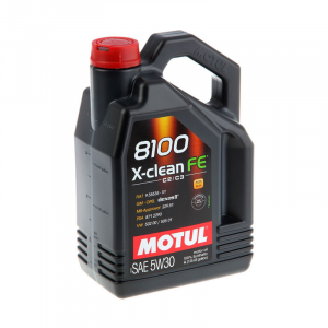 Масло моторное Motul " X-Clean Fe", синтетическое, 5W-30