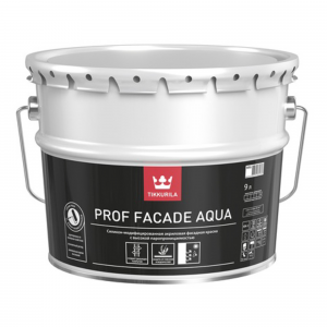 Краска фасадная tikkurila евро аква PROF FACADE AQUA