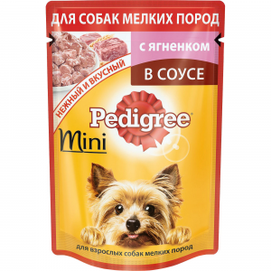 Корм для собак PEDIGREE Мини с ягненком