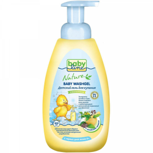 Гель для купания Babyline Nature с целебными травами 500 мл