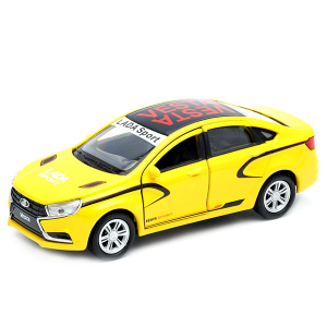 Игрушка модель машины Welly LADA Vesta Спорт 1:34-39