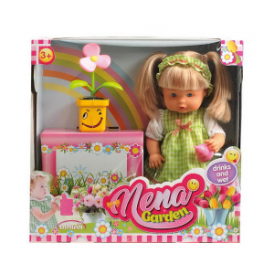 Кукла набор с цветком Bambolina baby nena 36 см