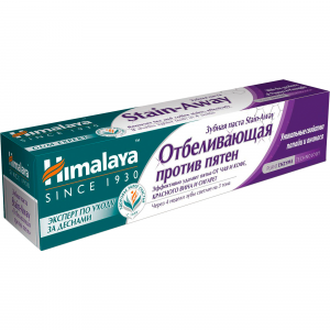 Зубная паста Himalaya Herbals Stain-Away Отбеливающая против пятен