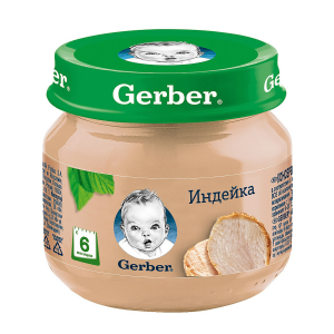 Gerber Мясное пюре Индейка