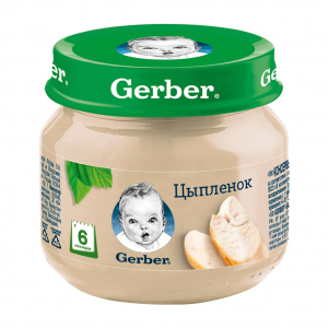 Gerber Мясное пюре Цыпленок