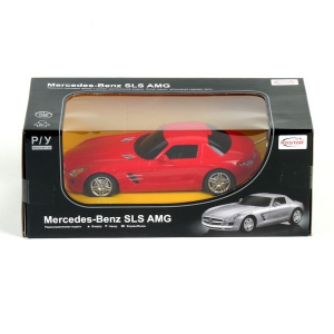 Радиоуправляемая модель Rastar Mercedes SLS AMG, красный 1:24
