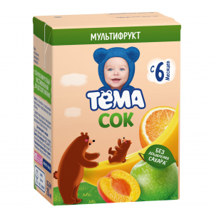 Сок Тёма Мультифрукт с 6 месяцев