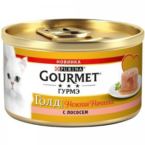 Корм для кошек GOURMET Gold Melting Heart Лосось