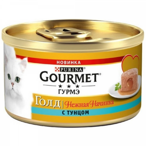 Корм для кошек GOURMET Gold Melting Heart Тунец