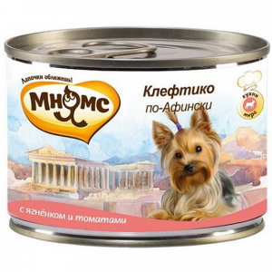 Корм для собак МНЯМС Рro pet клефтико по-афински ягненок с томатами