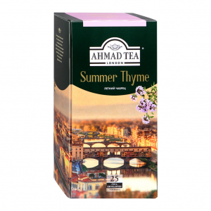 Чай Ahmad Tea Summer Thyme байховый с чабрецом в пакетиках