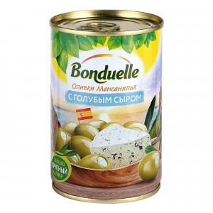 Оливки Bonduelle с голубым сыром