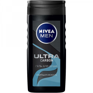 Гель для душа Nivea Men Ultra Carbon