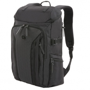 Рюкзак WENGER 15, чёрный, полиэстер 900D/ М2 добби, 29х15х47 см, 20 л