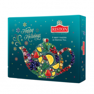 Чайный набор Riston Счастливых Праздников ассорти 24 в пакетиках